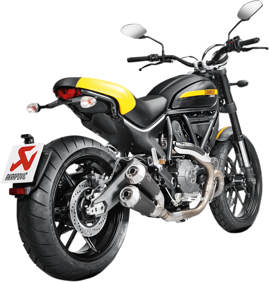 AKRAPOVIC Ducati Scrambler Titanium Muffler Monster 797/ Scrambler 2015-2020 S-D8SO4-CUBTBL/1 1811-2948