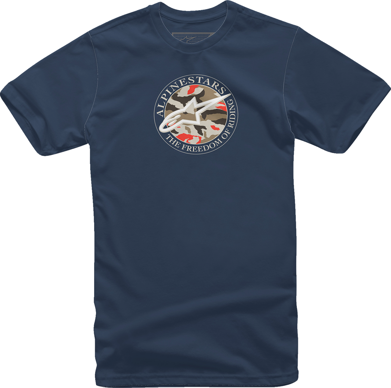 ALPINESTARS Dot Camo T-Shirt - Navy - Large 12137266070L