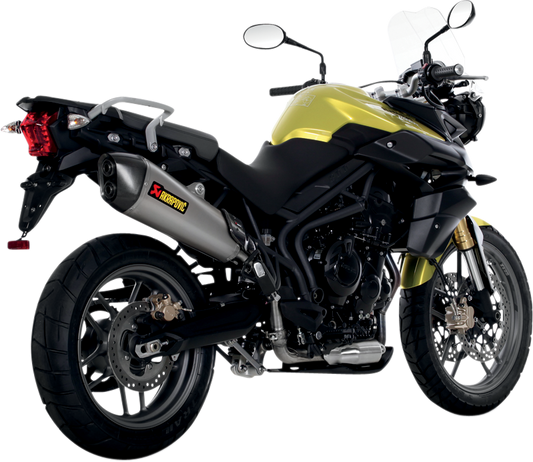 AKRAPOVIC Muffler - Titanium - Tiger 800 2011-2016 S-T800SO1-HZAAT 1811-2489