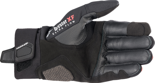 ALPINESTARS Hyde XT DrystarXF® Gloves - Black/Bright Red - XL 3522523-1303-XL