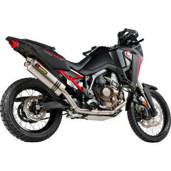 AKRAPOVIC Racing Line Exhaust System - Titanium - CRF1100L Africa Twin DCT 2020-2022 2024-2025 S-H11R3-WT