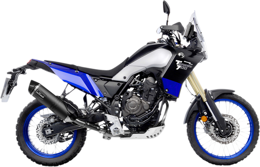 LEOVINCE LV One EVO Slip-On Muffler - Black XTZ07 Tenere 700 2021-2025 14330EBU 1811-3939