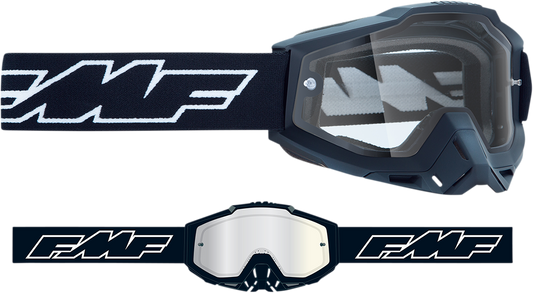 FMF PowerBomb Enduro Goggles - Rocket - Black - Clear F-50038-00001 2601-2986