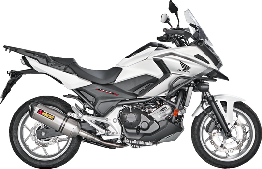 AKRAPOVIC Slip-On Line Muffler - Titanium/Carbon FIber NC700 2012-2020 S-H7SO2-HRT 1811-3157