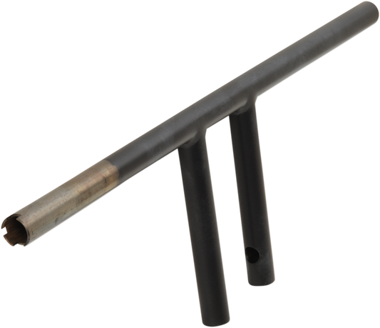 DRAG SPECIALTIES Handlebar - T-Bar - Dimpled - 6" - Flat Black ACT 23.5" WIDE 0601-4217