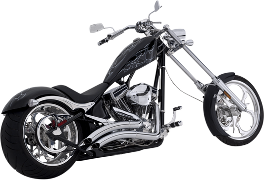 VANCE & HINES Chrome Big Dog Radius 2:2 Exhaust 2006-2010 26037