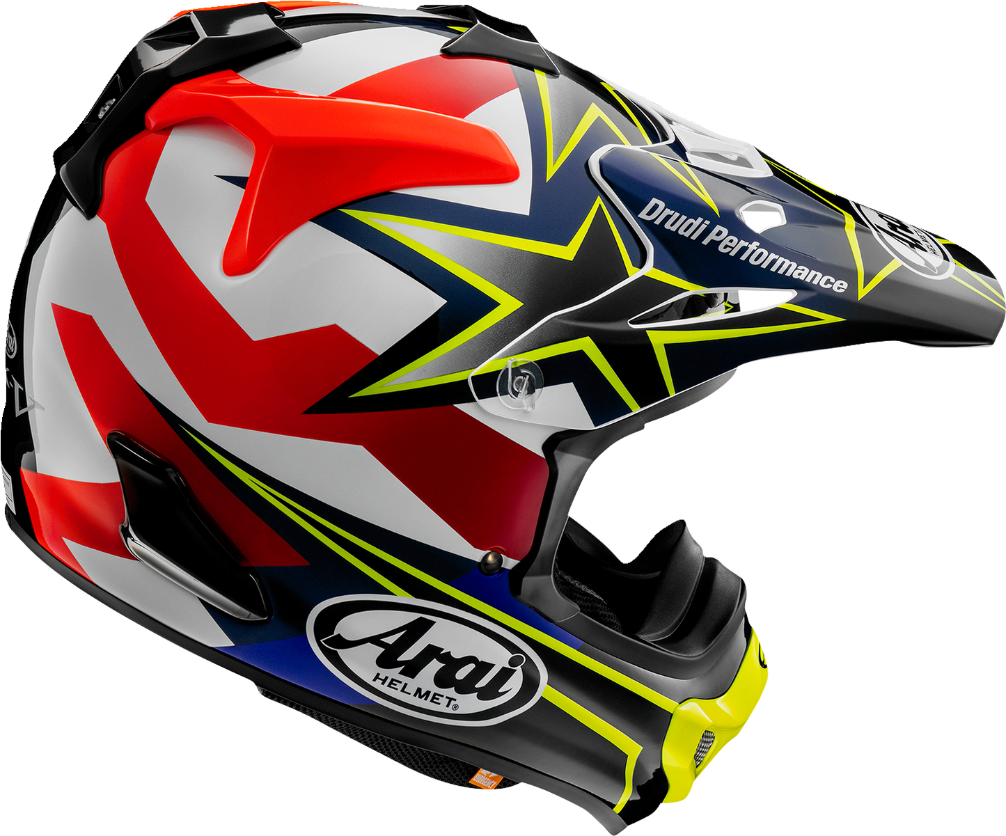 ARAI VX-Pro4 Helmet - Stars & Stripes - Yellow - XL 0110-8205