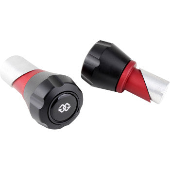 GILLES TOOLING Rear Axle Protector - Black/Red - Aprilia RSV4/Tuono V4 1100 GTA-R-A01-BR
