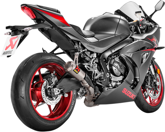 AKRAPOVIC Titanium Muffler GSX-R 1000 2017-2025 S-S10SO13-CUBT 1811-3405