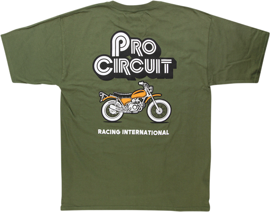 PRO CIRCUIT Pit Bike T-Shirt - Green - Medium 6431720-020