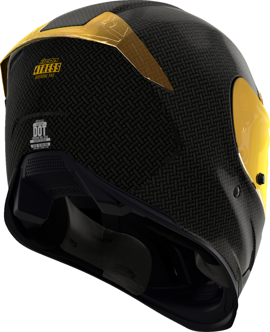 ICON Airframe Pro™ Helmet - Carbon 4Tress - Yellow - 3XL 0101-16665