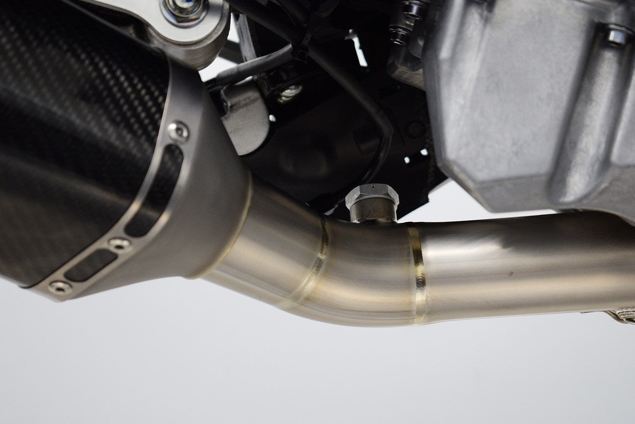 Graves Exhaust Full Titanium Carbon Works 7 R6 2006-2024 Exy-18r6-Ftcw7