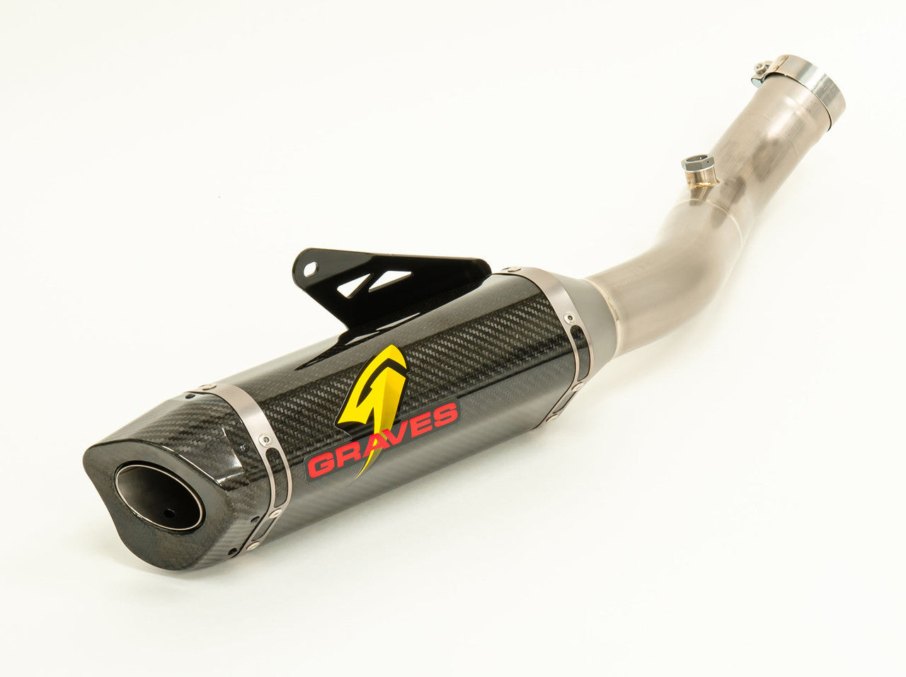 Graves Slip-ON cat eliminator carbon exhaust system RSV4 (FACTORY ONLY) 2019-2020 / Tuono Factory V4 2020 EXA-19RSV4-CETC