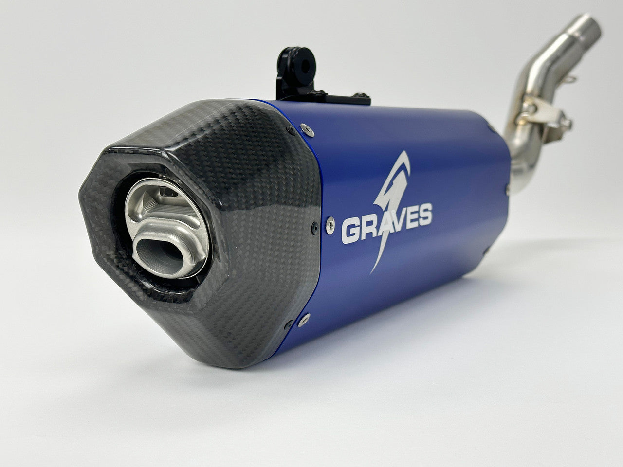 Graves Motorsports Full Stainless Exhaust Crf300l Rally 2021-2025 Exh-21c3l-Fsab