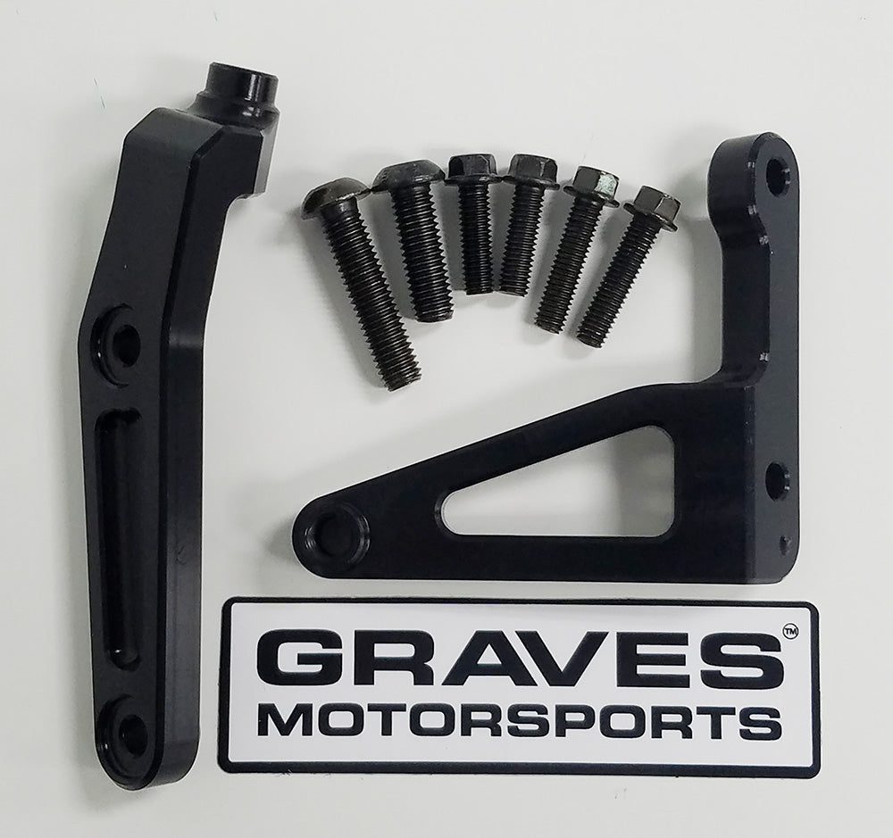 Graves motosports zx-6r 2013-2023 steering damper mount