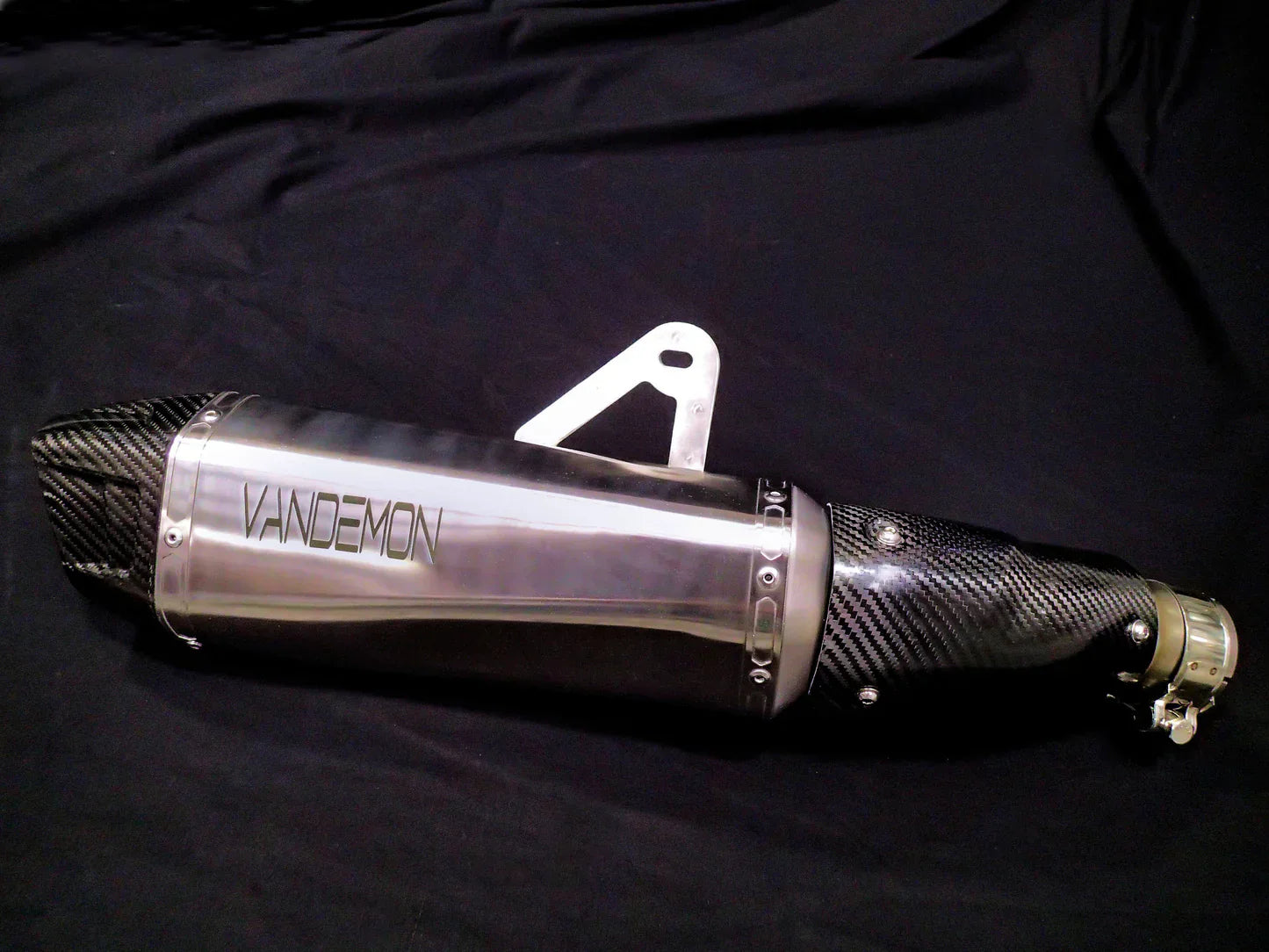 Vandemon Titanium Slip-On Muffler Kawasaki H2 SE SX 2018-24 KAWAH2SESXTITBRMUF6