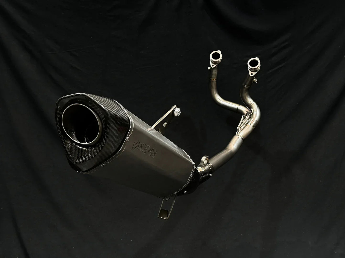 Vandemo Honda Africa Twin CRF1100L Adventure Titanium Exhaust System HONAFT1100TIEXHA