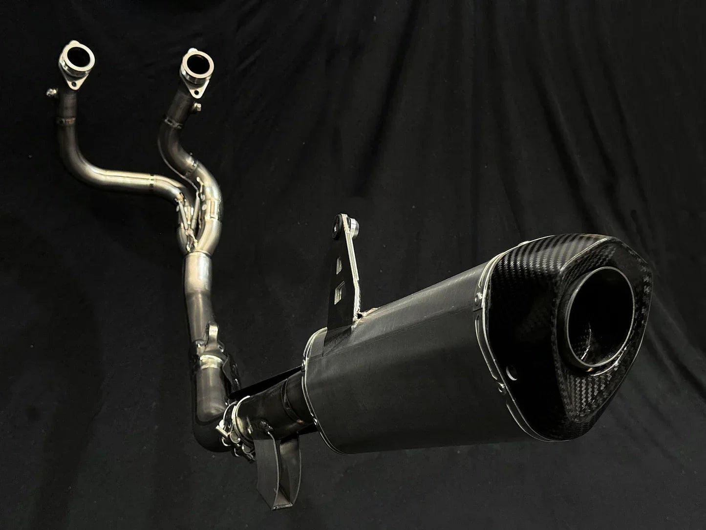 Vandemo Honda Africa Twin CRF1100L Adventure Titanium Exhaust System HONAFT1100TIEXHA