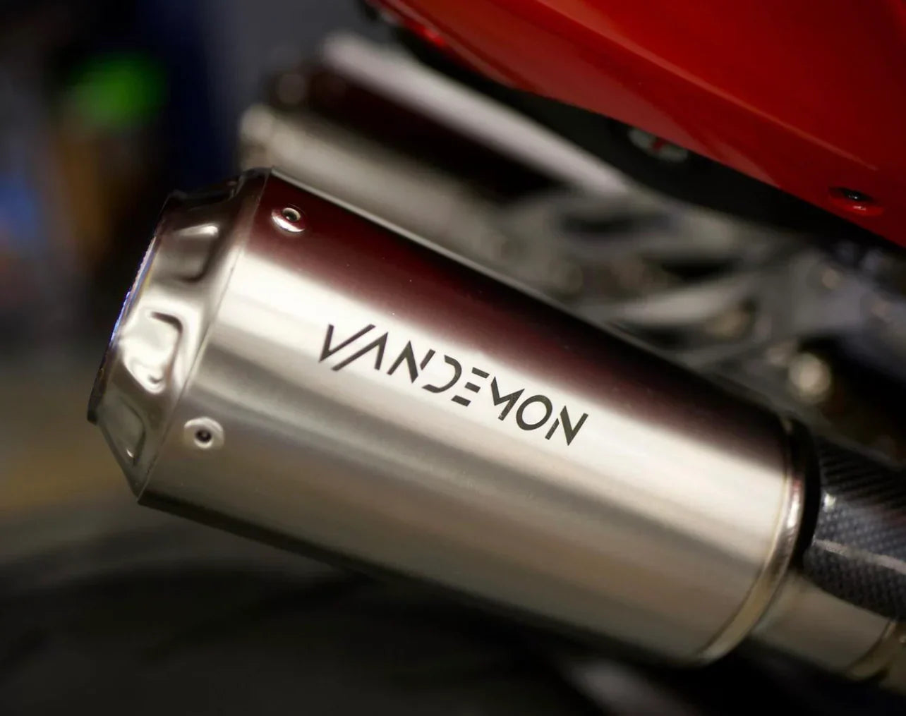 Vandemon Ducati Panigale/ Streetfighter V2 955 Full Titanium High Mount Exhaust System 2019-24 DUCV2TIEXHSMESA VA-125