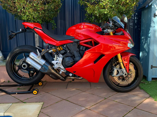 Vandemon Ducati Supersport 939 Side Mount Titanium Exhaust System 2017-20 DUC939STIEXHSYA