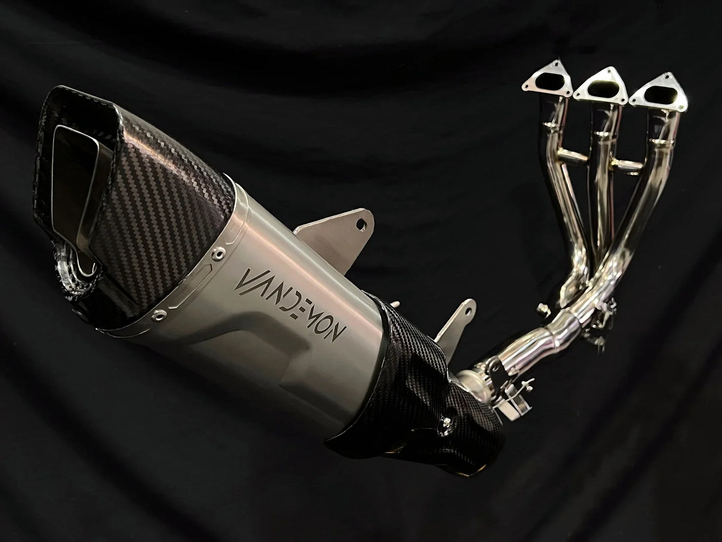 Vandemon Triumph Speed Triple 1200RS & RR Titanium Full Exhaust System 2025 TRIUM120SPD3TIEXHC VA-172