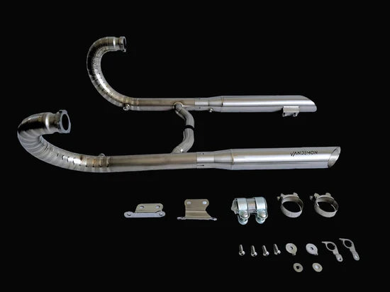 IN STOCK Vandemon BMW R18 Titanium Exhaust system 2020-2025 BMWR18TIEXHSYSB VA-27