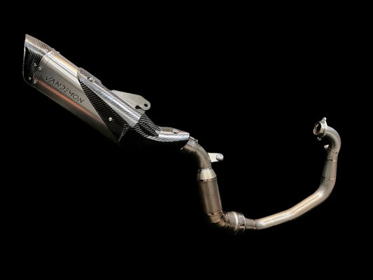 Vandemon KTM RC 390 & 390 DUKE Titanium Exhaust System 2022-2023 KTMRC390TIMUFB
