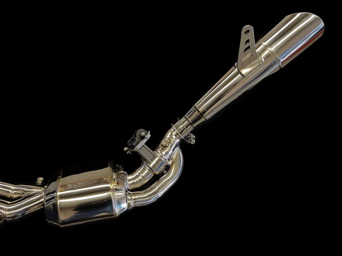 Vandemon H2 H2R Bimodal Stealth Titanium Exhaust System H2 H2R 2015-2024 KAWAH2TICSPOLEXHWVR