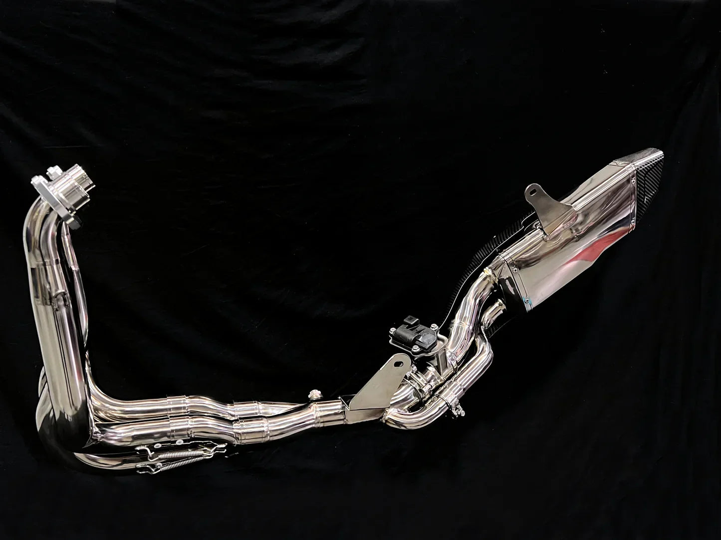 Vandemon Bimodal Stealth Titanium Exhaust System H2 SE SX 2018-2024 KAWAH2SESXTIEXSYWVA