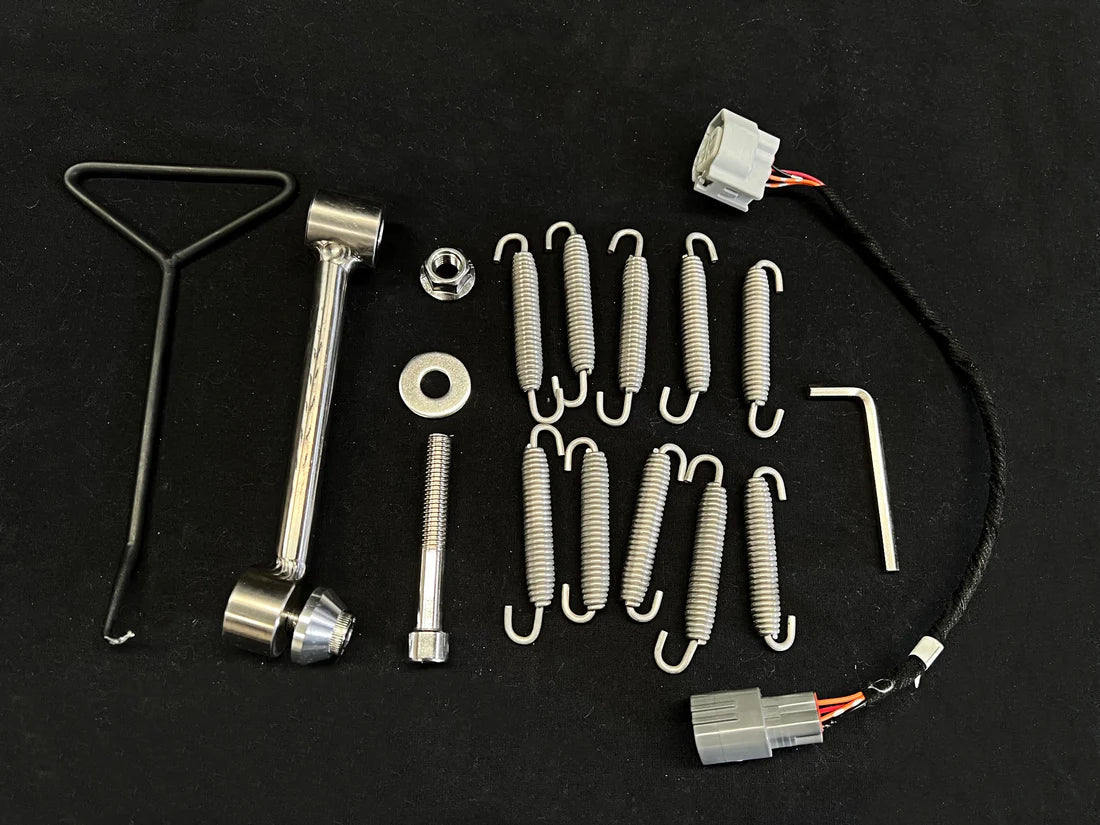 IN STOCK Vandemon Polished Titanium Exhaust System Ninja ZH2 2020-25 KAWAZH2TIEXHSYSPOLB VA-10