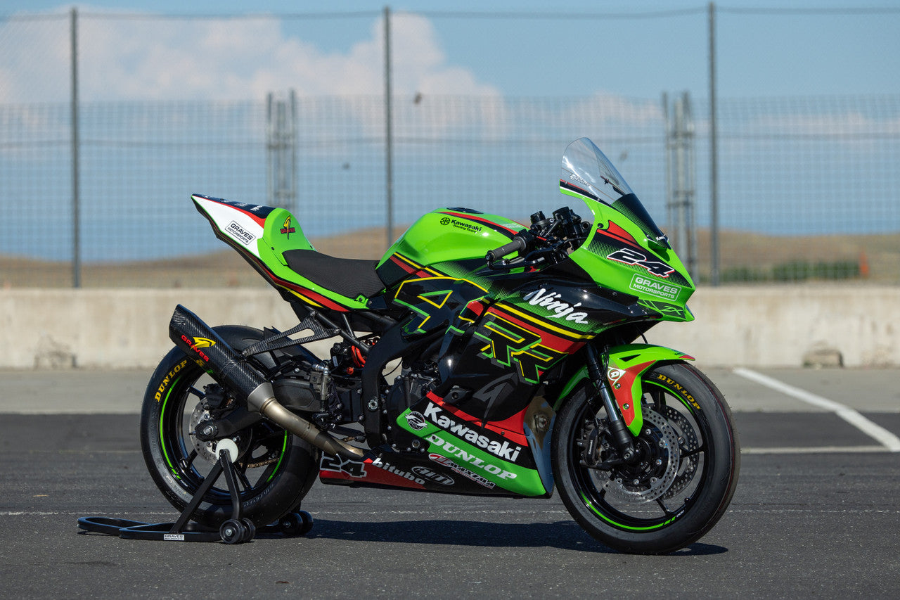 Graves Kawasaki ZX-4RR RACE Bodywork Graphics Set STK-23ZX4-002