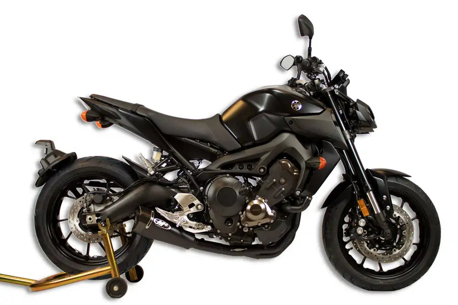 M4 Exhaust All Black Full System RM1 Canister FZ-09 / MT-09 2013-2020 YA6922