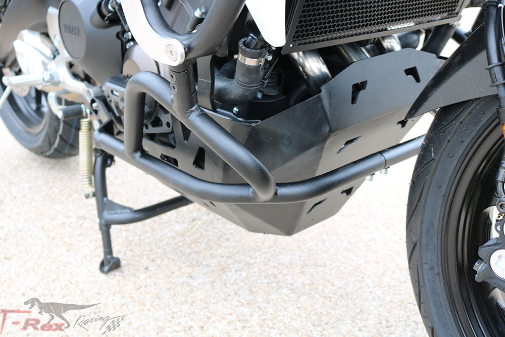 T-rex engine guard crash cage skid plate combo 2019 yamaha tracer 900 / gt 2014 - 2019 fz-09 / mt-09 / fj-09