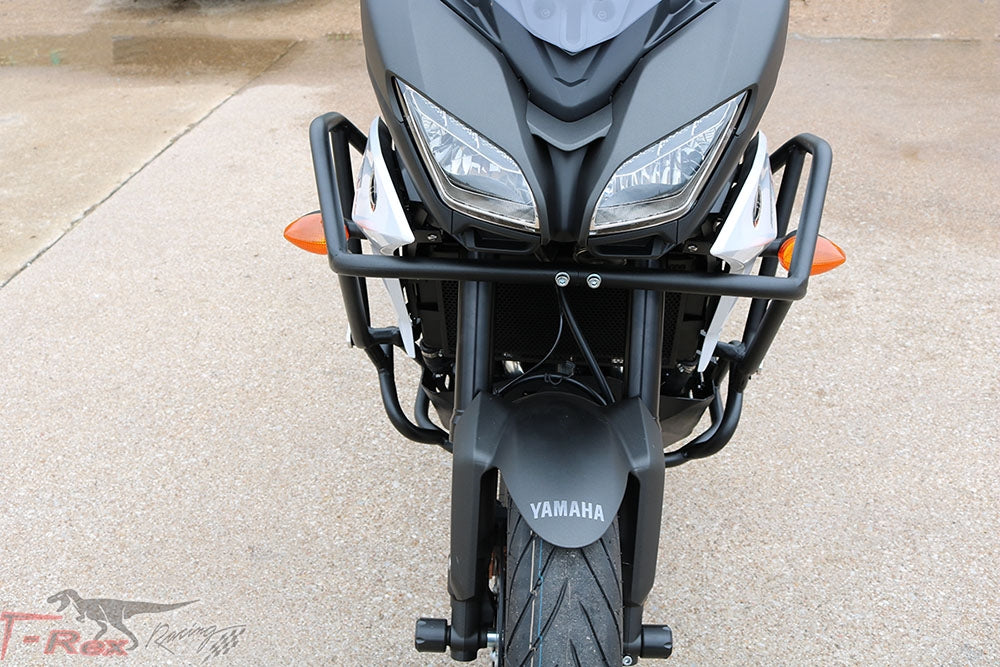 T-rex engine guard crash cage skid plate combo 2019 yamaha tracer 900 / gt 2014 - 2019 fz-09 / mt-09 / fj-09