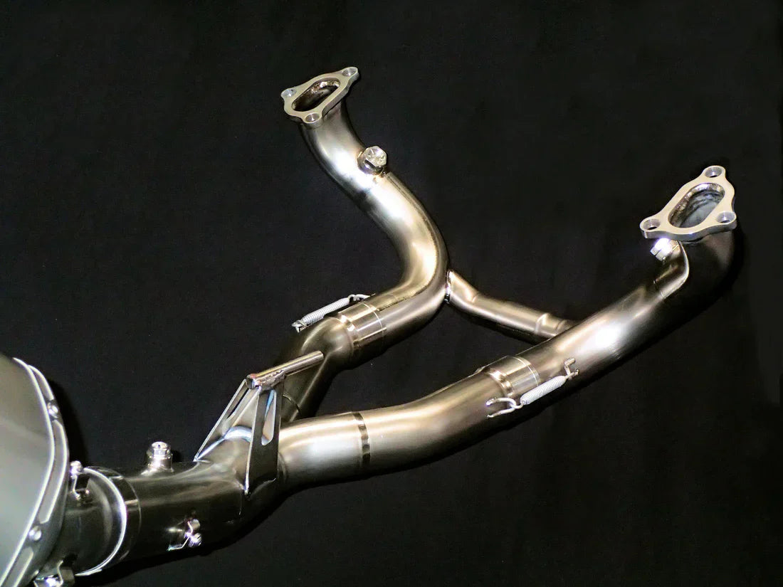 Vandemon BMW R1250GS Adventure Vandemon Titanium Exhaust System No Valve 2019-23 BMWR1250GSTIEXHCFB