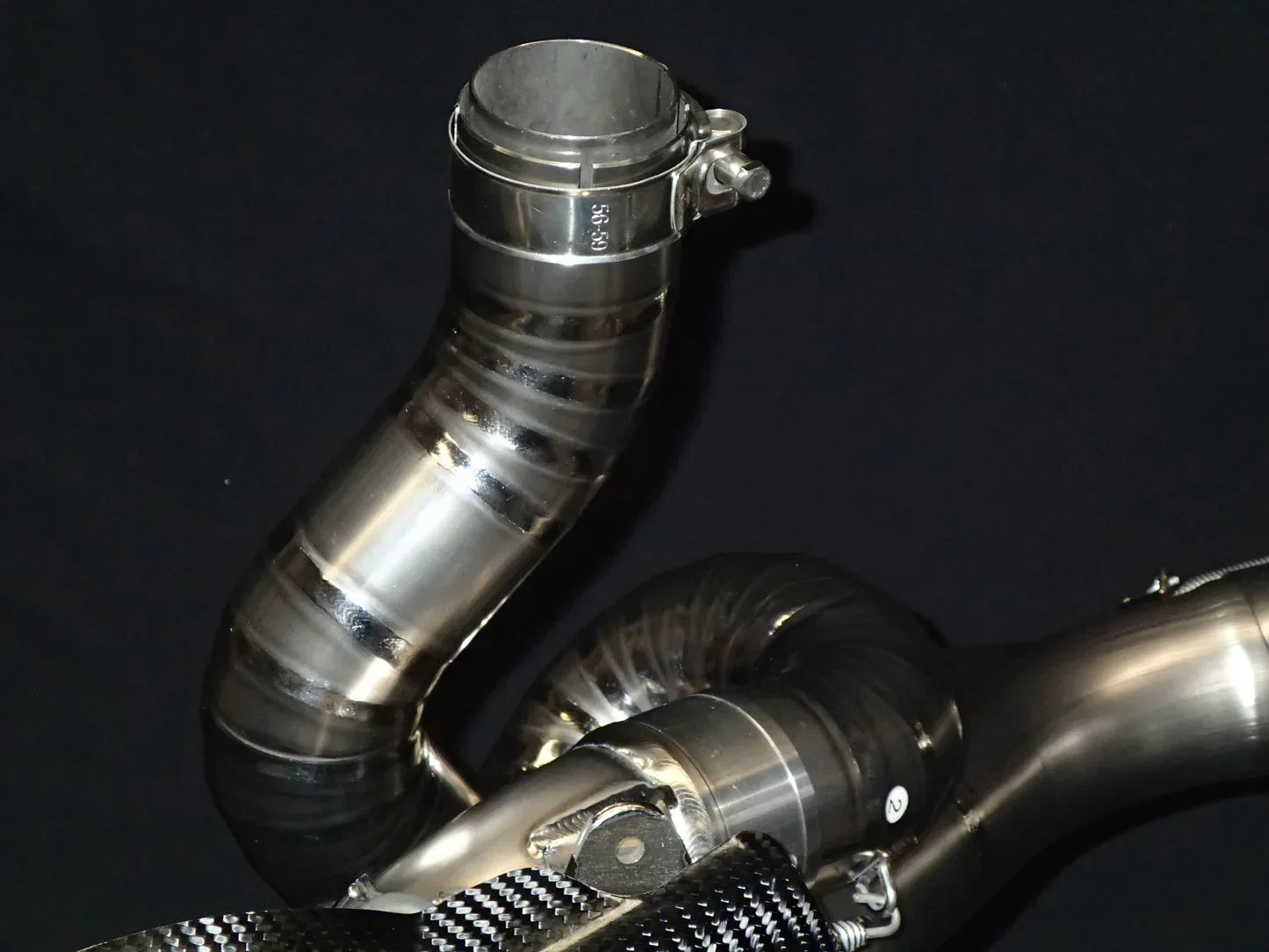 Vandemon Ducati Multistrada 1200-1260 Titanium Exhaust System None Valved 2015-2020 DUC126MTSTIEXHA