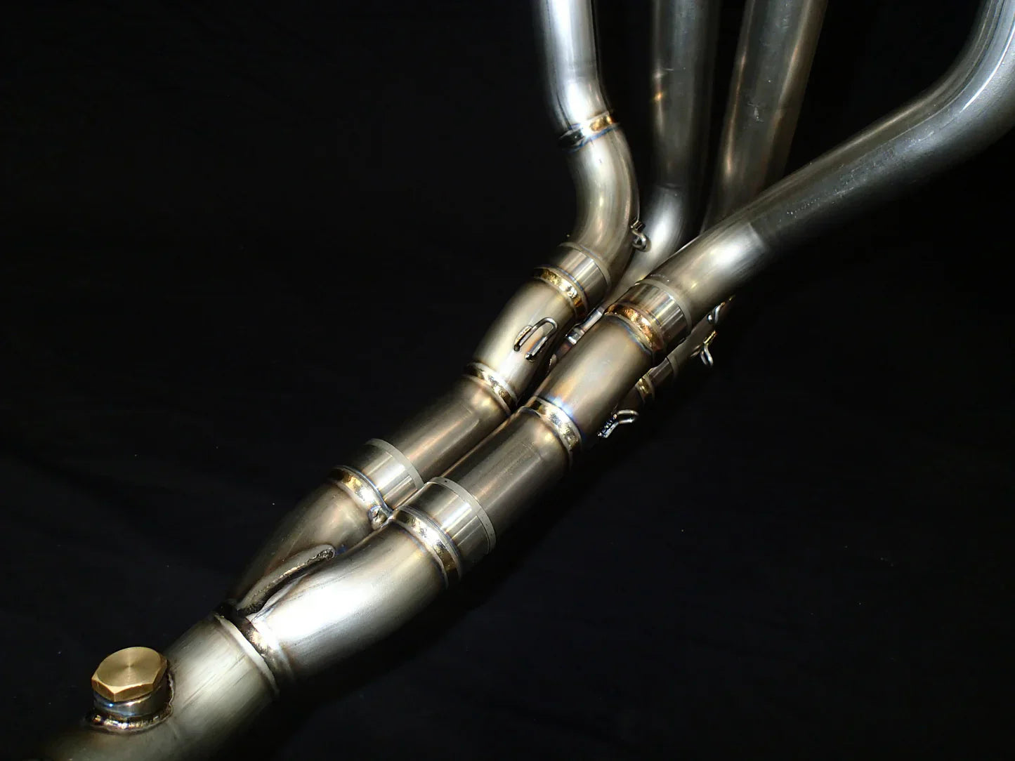 Vandemon ZX10R /ZX10RR 2011-2025 Titanium Exhaust & Carbon Fiber Muffler KAWAZX10EXTICFBA