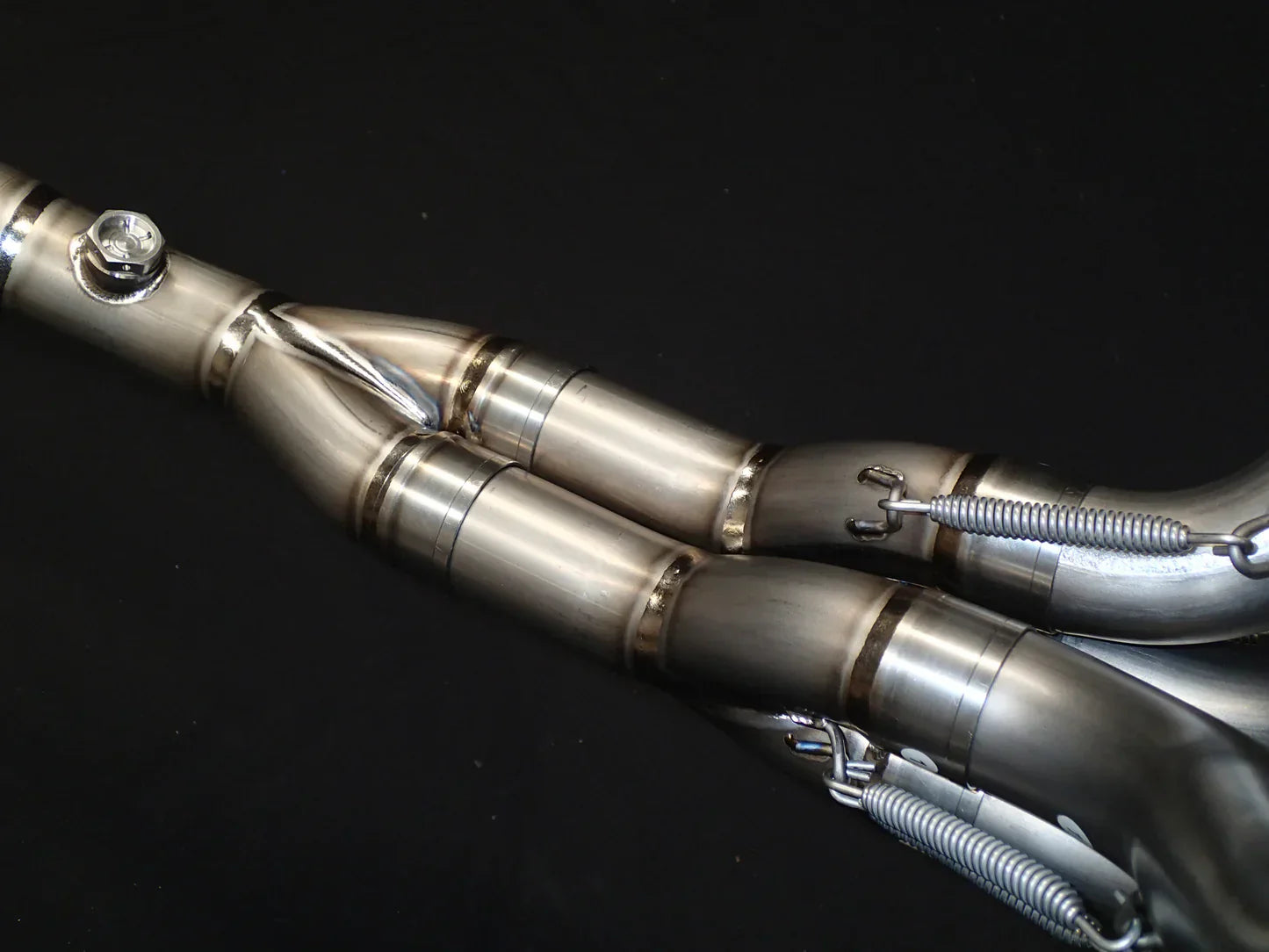 Vandemon ZX10R /ZX10RR 2011-2025 Titanium Exhaust & Carbon Fiber Muffler KAWAZX10EXTICFBA