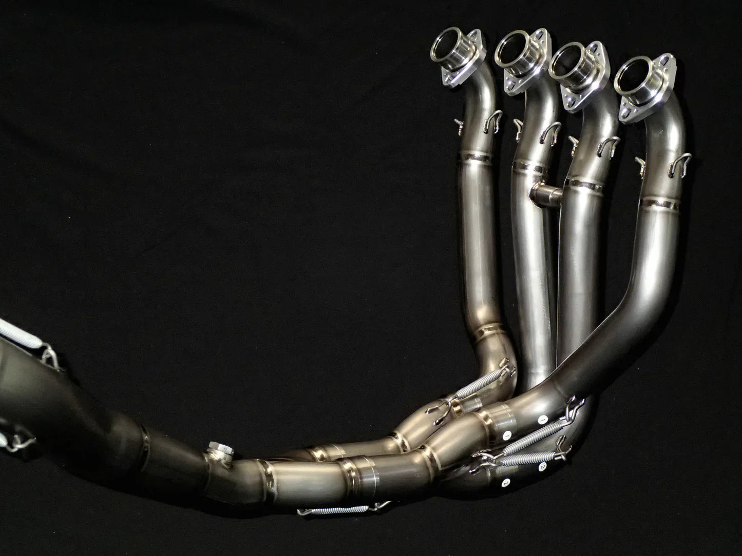 Vandemon ZX10R /ZX10RR 2011-2025 Titanium Exhaust & Carbon Fiber Muffler KAWAZX10EXTICFBA