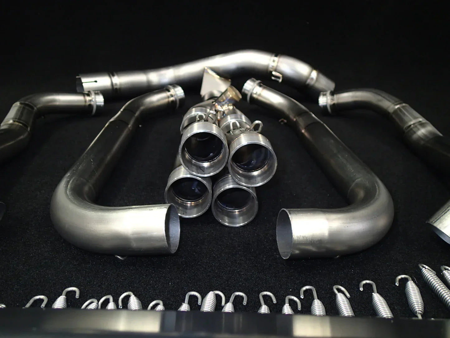 Vandemon Z1000 & SX Titanium Exhaust Single Titanium Muffler KAWAZ10EXTITISA