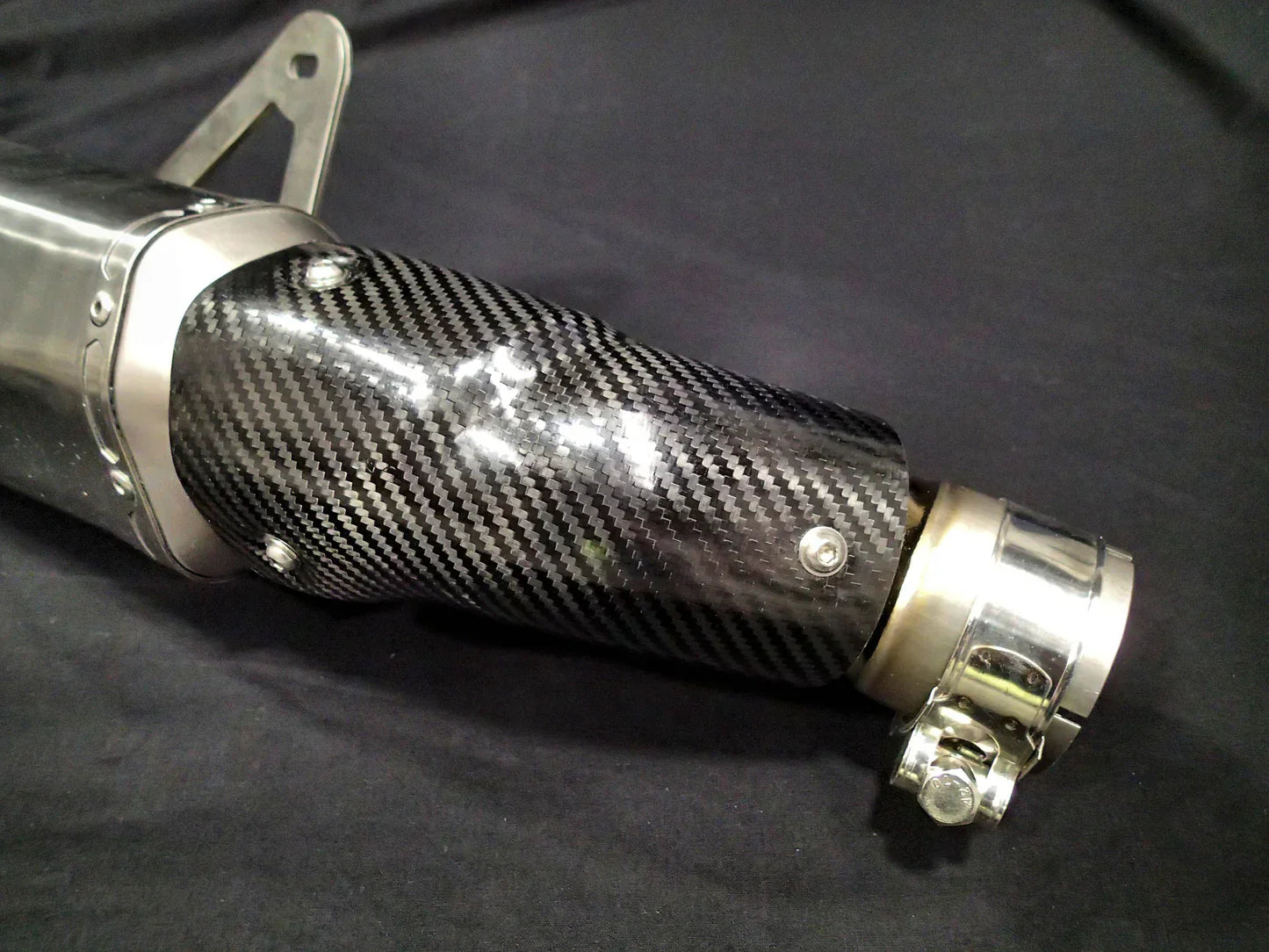 Vandemon Titanium Slip-On Muffler Kawasaki H2 SE SX 2018-24 KAWAH2SESXTITBRMUF6 VA-148