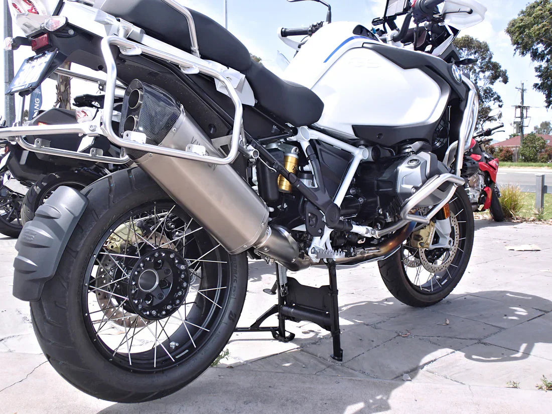 Vandemon BMW R1250GS and Adventure Titanium Exhaust System & OEM Valve Function BMWR1250GSTIEXHCFV