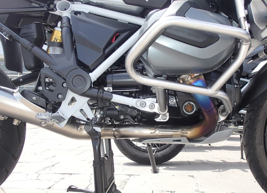 Vandemon BMW R1250GS and Adventure Titanium Exhaust System & OEM Valve Function BMWR1250GSTIEXHCFV