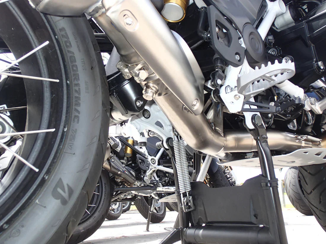 Vandemon BMW R1250GS and Adventure Titanium Exhaust System & OEM Valve Function BMWR1250GSTIEXHCFV