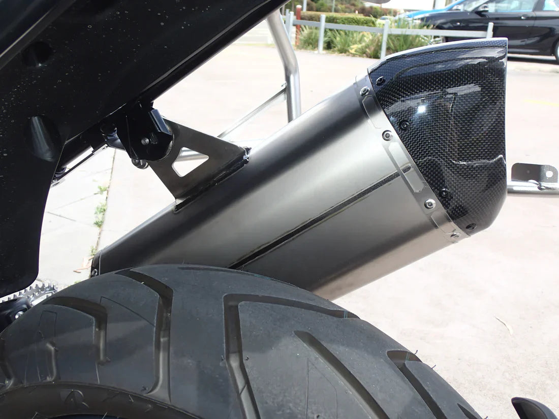 Vandemon BMW R1250GS and Adventure Titanium Exhaust System & OEM Valve Function BMWR1250GSTIEXHCFV