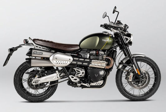 AKRAPOVIC Titanium Mufflers S-T12SO3-HCQT Scrambler 1200 XC/XE 2019-2020 1811-3943