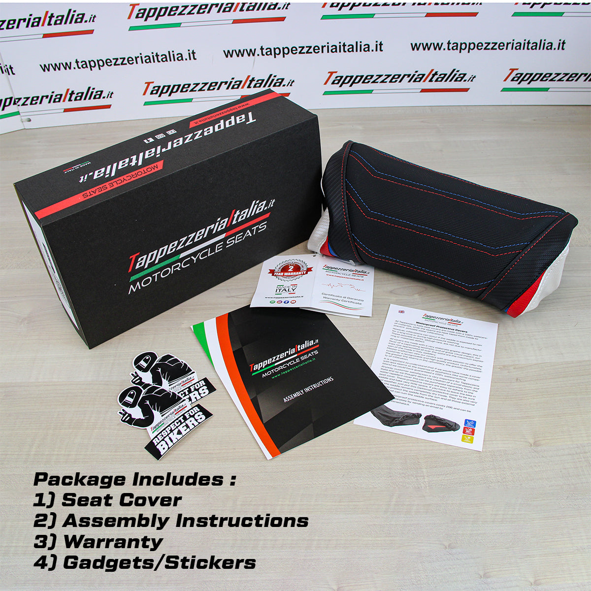 IN STOCK Tappezzeria Italia Kawasaki Ninja ZX6R 2019-2025 Seat Cover Comfort in Black