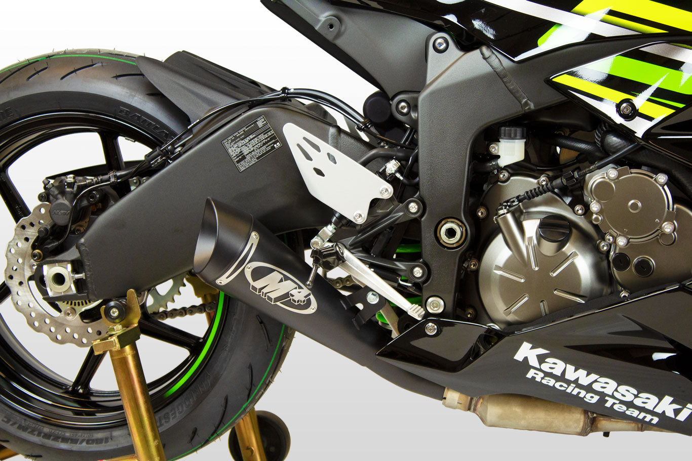 M4 Exhaust GP19 Black Slip On 2009 - 2025 ZX6R zx6 KA6922-GP19