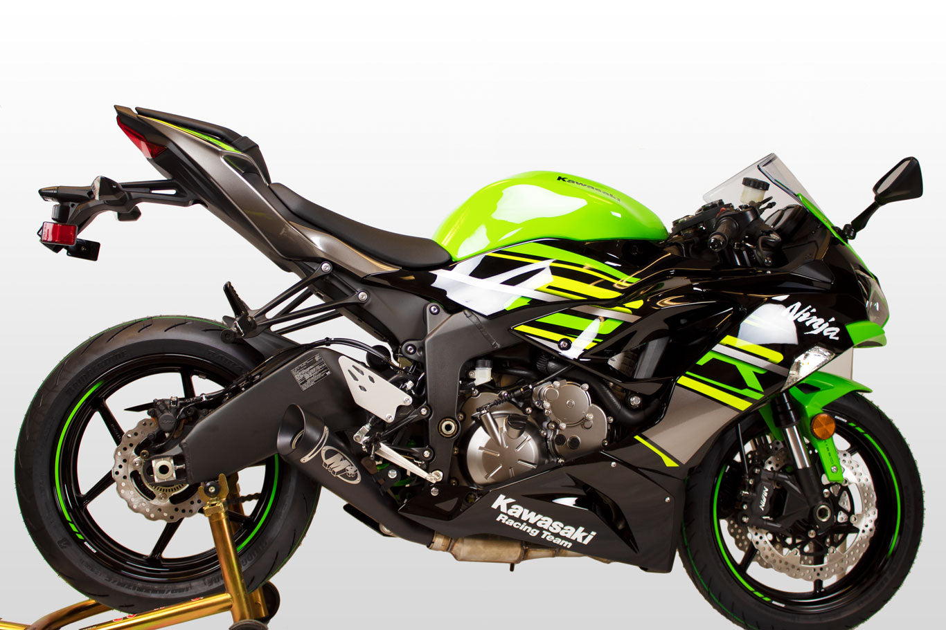 M4 Exhaust GP19 Black Slip On 2009 - 2025 ZX6R zx6 KA6922-GP19