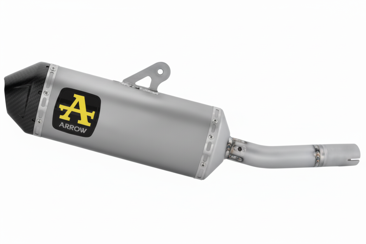 YAMAHA TENERE 700 2021/2025 E5 / E5+ EXPLORER ALUMINIUM DARK EXHAUST - 72695akn